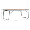 Klappbarer Campingtisch Braun Aluminium 60 x 40 cm Produktbild-Vorschau 8