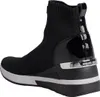 A side view of a black Michael Kors sneaker. Anteprima dell’immagine prodotto