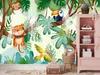 Muralo Selbstklebende Fototapete für Kinder wilde TIERE Produktbild-Vorschau 10