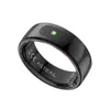 A black smart ring is shown against a white background. Voir les images du produit