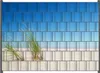 Wallario Zaunsichtschutz mit Motiv Sandstrand unter blauem Produktbild-Vorschau 1