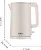 Tefal Thermo Protect KO140BE0, 1,5 l, 1500 W, Šedá, Plast, Náhled obrázku produktu 10
