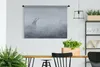 MuchoWow® Wandteppich Wandbehang Hirsche - Nebel - Natur Produktbild-Vorschau 2