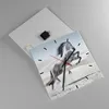 Wanduhr - Quadrat - Glasuhr - Pferd Tier Natur - 40x40cm - Produktbild-Vorschau 2