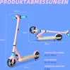 Elektroscooter 6,5 Zoll 14 km/h Rosa Elektroroller Produktbild-Vorschau 6