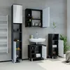 Vicco Midischrank Fynn, 30 x 95 cm, Anthrazit/Weiß Produktbild-Vorschau 4