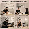 HOMCOM LED Halbmond Wimpern Lampe für Wimpernverlängerungen Produktbild-Vorschau 10