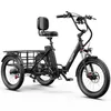 E-Bike Cityrad OT30 Pro 3 rad Faltbares E-Fahrrad 864WH Produktbild-Vorschau 1