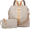 MODFU Damen-Kunstleder-Rucksack-Geldbörsen Mehrzweck-Design Produktbild-Vorschau 6
