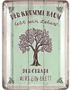 LANOLU Retro Blechschilder Sprüche, vintage Metallschilder Produktbild-Vorschau 1