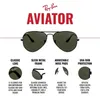 Ray-Ban Large Metal zilverkleurig met witte glazen Productafbeelding-voorbeeld 6