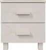 VidaXL 340409, Biały, MDF, Drewno sosnowe, HAMAR, 400 mm, Podgląd zdjęcia produktu 4