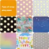 8 Stück Geschenkpapier 70 x 50 cm mit 12 Stück bunte Produktbild-Vorschau 2