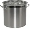 Kochtopf aus Edelstahl mit Randverstärkung und Deckel Ø32cm Produktbild-Vorschau 1