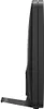 A side view of a black Huawei 4G router with its stand. Produktbild-Vorschau