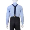 Y Hosenträger Streifen 4 cm Blau Schwarz Produktbild-Vorschau 7