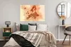 MuchoWow® Poster Karte von Europa - Zeitung - Orange 120x80 Produktbild-Vorschau 4