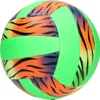 Volleybal Tigerprint Größe 5 Kunststoff mehrfarbig Produktbild-Vorschau 2