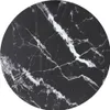 Piano del tavolo nero Ø30x0,8 cm in vetro temperato effetto Anteprima dell’immagine prodotto 4