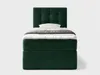NORDELO Boxspringbett INCANTO 100x200 cm Grün Komplett-Set Produktbild-Vorschau 8