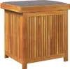 vidaXL Coffre à coussins d'extérieur 60x50x61 cm bois Voir les images du produit 7