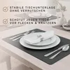 6 Stück Platzset Kunstleder, Tischunterlage 45x30cm, Produktbild-Vorschau 4