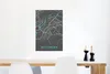MuchoWow® Poster Hattingen - Stadtplan - Blau - Karte - Produktbild-Vorschau 5