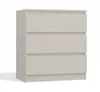 A chest of drawers with three drawers against a white background. Podgląd zdjęcia produktu