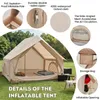 Aufblasbares Campingzelt für 2–8 Personen, wasserdichtes Produktbild-Vorschau 3