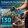 Tronçonneuse Sans Fil 2-en-1 1000W 6/8", Brushless, Mini Voir les images du produit 4