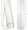 Lustro HOMCOM o pełnej długości, 160 x 40 cm, stożkowe, Podgląd zdjęcia produktu 3