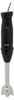 A product shot of a black immersion blender with a silver shaft and blade. Anteprima dell’immagine prodotto
