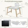 COSTWAY Dětský stůl, senzorický stůl, herní stůl s pracovní Náhled obrázku produktu 3