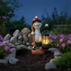 abc HOME | Gartenfigur Maulwurf mit Laterne | LED | Produktbild-Vorschau 1
