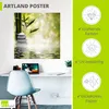 ARTland Poster Asiatische Spa Steine Größe: 40x40 cm Produktbild-Vorschau 3