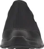 A back view of a black slip-on shoe. Produktbild-Vorschau