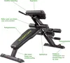 Tunturi CT80 Core Trainer - Fitnessbank - Opklapbaar - Productafbeelding-voorbeeld 8