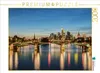 CALVENDO Puzzle Skyline Frankfurt und Ignatz-Bubis-Brücke Produktbild-Vorschau 1