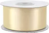 Satinband 38mm x 25m Rolle Dunkelcreme Produktbild-Vorschau 8