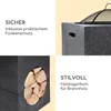 blumfeldt Monolith Feuerschale mit Grill MGO & Stahlschale Produktbild-Vorschau 4