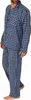 Herren Flanell Pyjama langarm Schlafanzug zum durchknöpfen Produktbild-Vorschau 3
