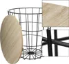 Masa Home&Styling Collection, metal/lemn, 39x41 cm, Podgląd zdjęcia produktu 5