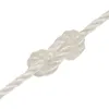 vidaXL Pracovné lano biele 8 mm 25 m Polypropylén Náhľad obrázku produktu 4