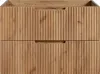 RODAN | Hänge Badschrank - 80 cm - Braun Eiche - Elegante Produktbild-Vorschau 3