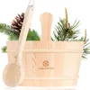 Liebenstein Sauna Eimer 4L mit Kelle finnisches Kiefernholz Produktbild-Vorschau 1