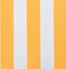 vidaXL Toile de store Orange & Blanc 500x300 cm Voir les images du produit 9