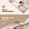 KitchenYeah© Herdabdeckplatte Französische Bulldogge - Bank Produktbild-Vorschau 2