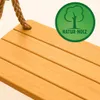 Gartenschaukel Holz Kinder - 40x16 Holzschaukel - Schaukel Produktbild-Vorschau 4