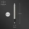 Stylo à bille PARKER IM Brushed Metal C.C. bleu M Boîte Voir les images du produit 1