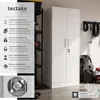Skříň na dokumenty tectake® Brandon včetně rukavic pro Náhled obrázku produktu 2